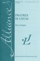 Fratres in Unum TTB choral sheet music cover